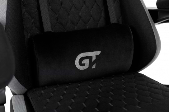 Фото - Крісло для геймерів GT Racer X-2324 Fabric Black/Gray