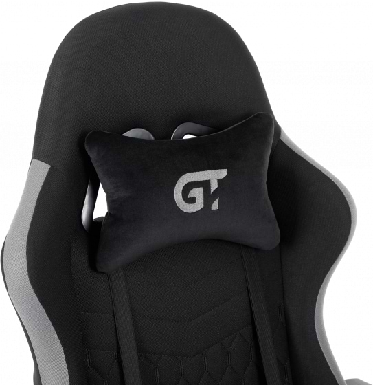 Фото - Крісло для геймерів GT Racer X-2324 Fabric Black/Gray