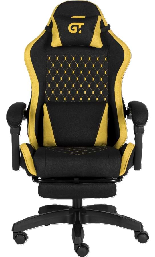 Купити Крісло для геймерів GT Racer X-2339 Fabric Black/Yellow - Фото 1 Крісло для геймерів GT Racer X-2339 Fabric Black/Yellow - Фото 1