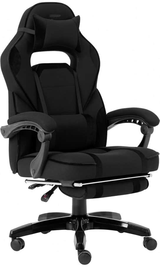 Крісло для геймерів GT Racer X-2749-1 Fabric Black Suede - Фото 1