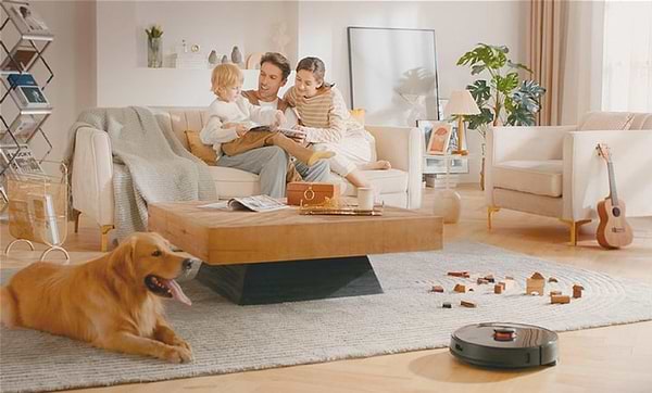 Фото - Уценка - Робот-пылесос моющий Lydsto R1D Black