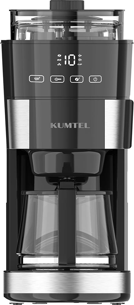 Кавоварка крапельна Kumtel HFCM-02 Black - Фото 1