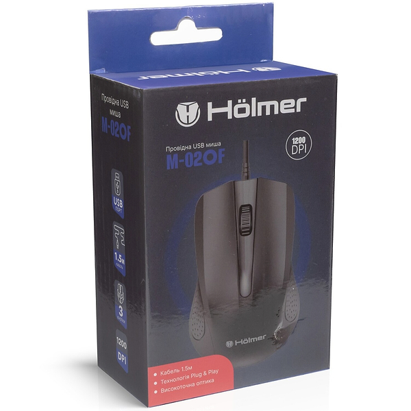 Фото - Мышь проводная Holmer M-02OF