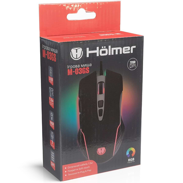 Фото - Мышь проводная игровая Holmer M-03GS