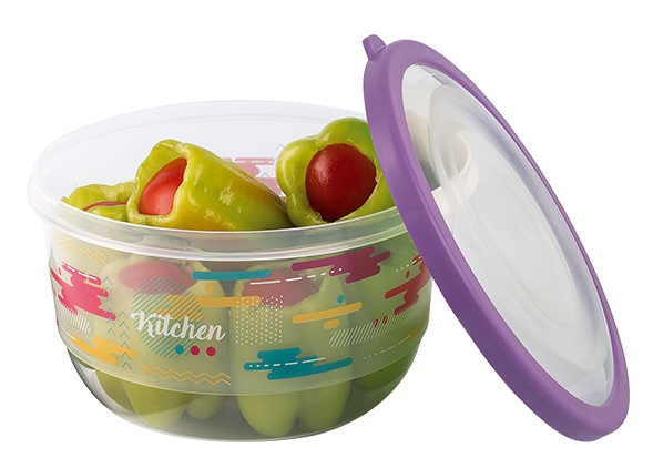 Фото - Ємність для зберігання UCSAN PLASTIC TRENDY 2.6 л з малюнком в асортименті (41202)