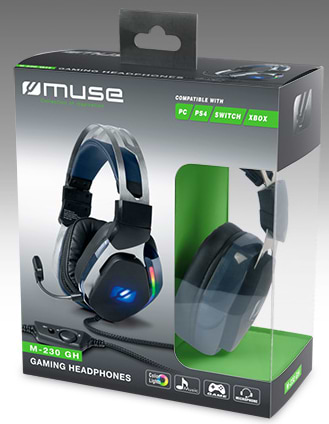 Фото - Гарнітура дротова ігрова Muse M-230 GH