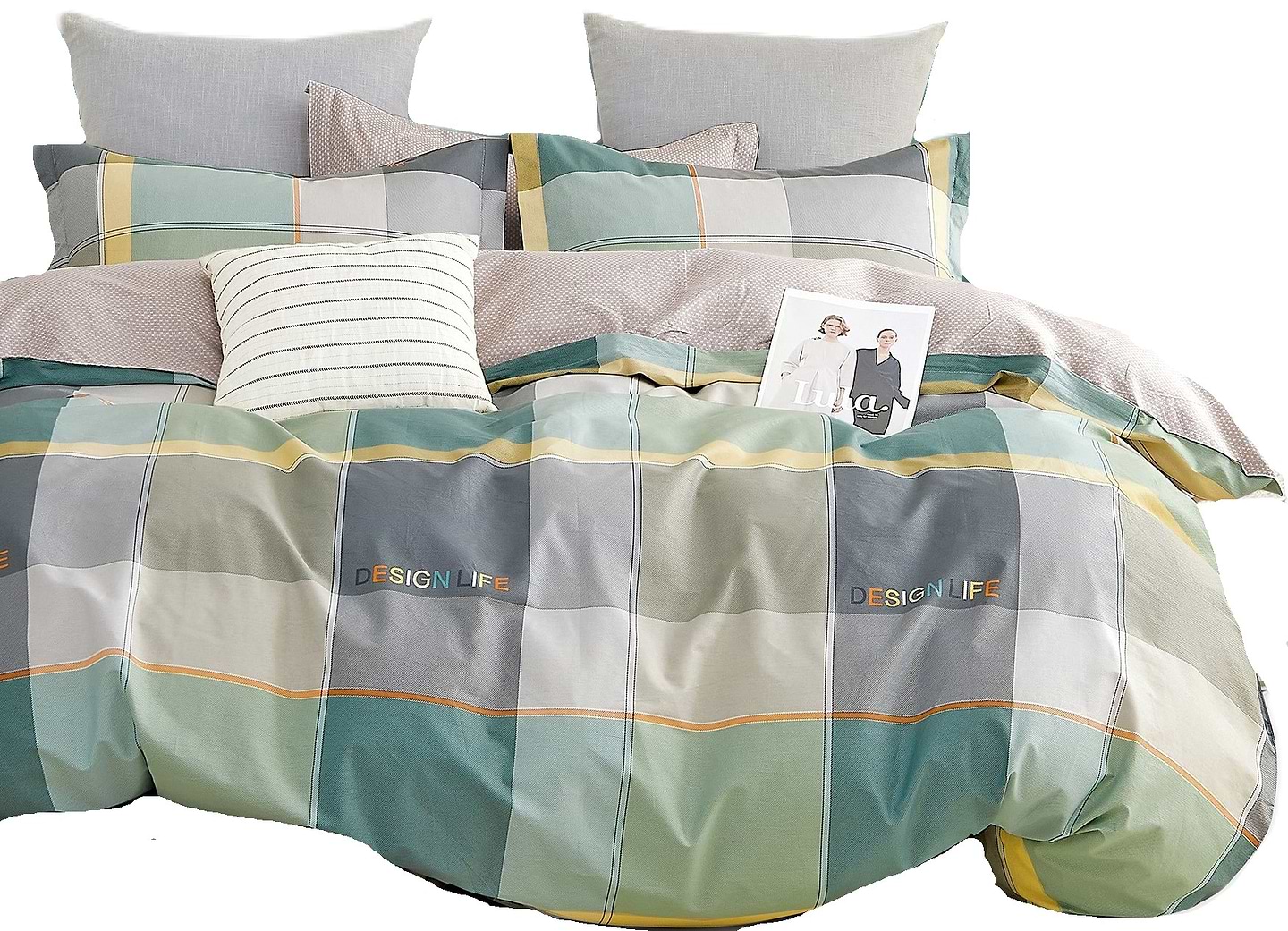 Комплект постельного белья Home Line сатин 160х220 см СТИЛЬ ЖИЗНИ (183039)