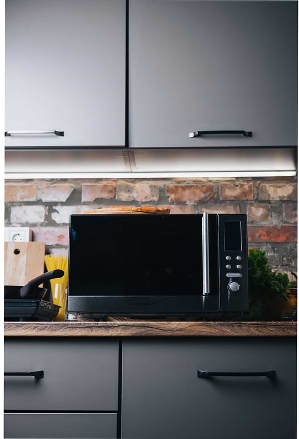 Фото - Мікрохвильова піч (НВЧ) Grunhelm 23MX-923-S