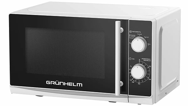 Фото - Мікрохвильова піч (НВЧ) Grunhelm 20MX730-W