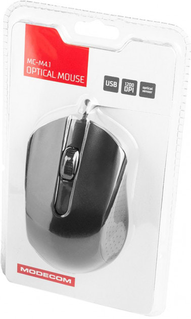 Фото - Миша дротова Modecom MC-M4.1 Black (M-MC-00M4.1-100)