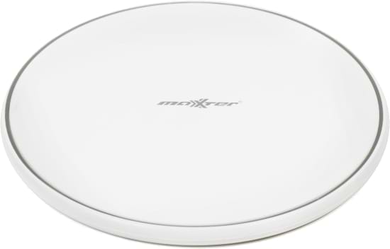 Бездротовий зарядний пристрій Maxxter M-QIF-03 White