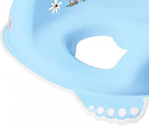 Фото - Дитяча накладка на унітаз класична Tega Baby Лісова казка з антиковзаючою гумою Блакитний (FF-002-108)