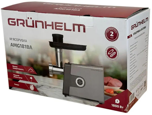 Фото - М'ясорубка Grunhelm AMG181B