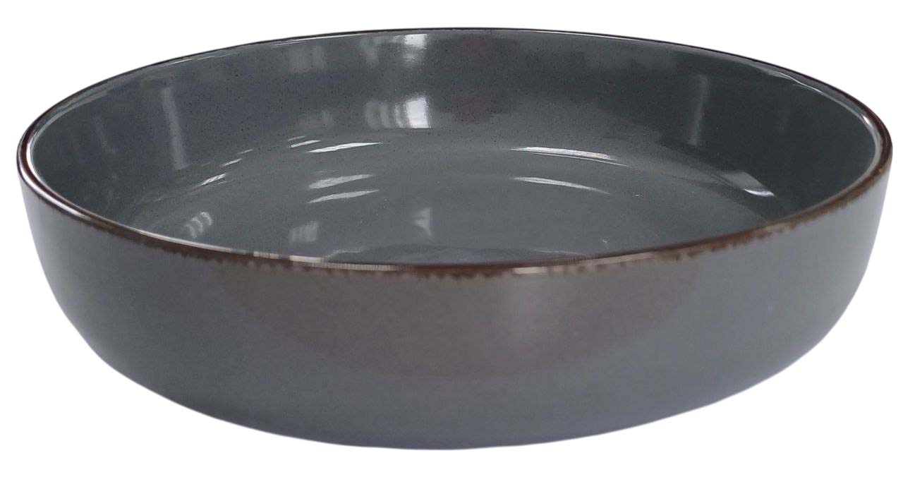 Тарелка суповая Milika Favaris Grey 20,5 см (M0440-28F-005G-SPM)