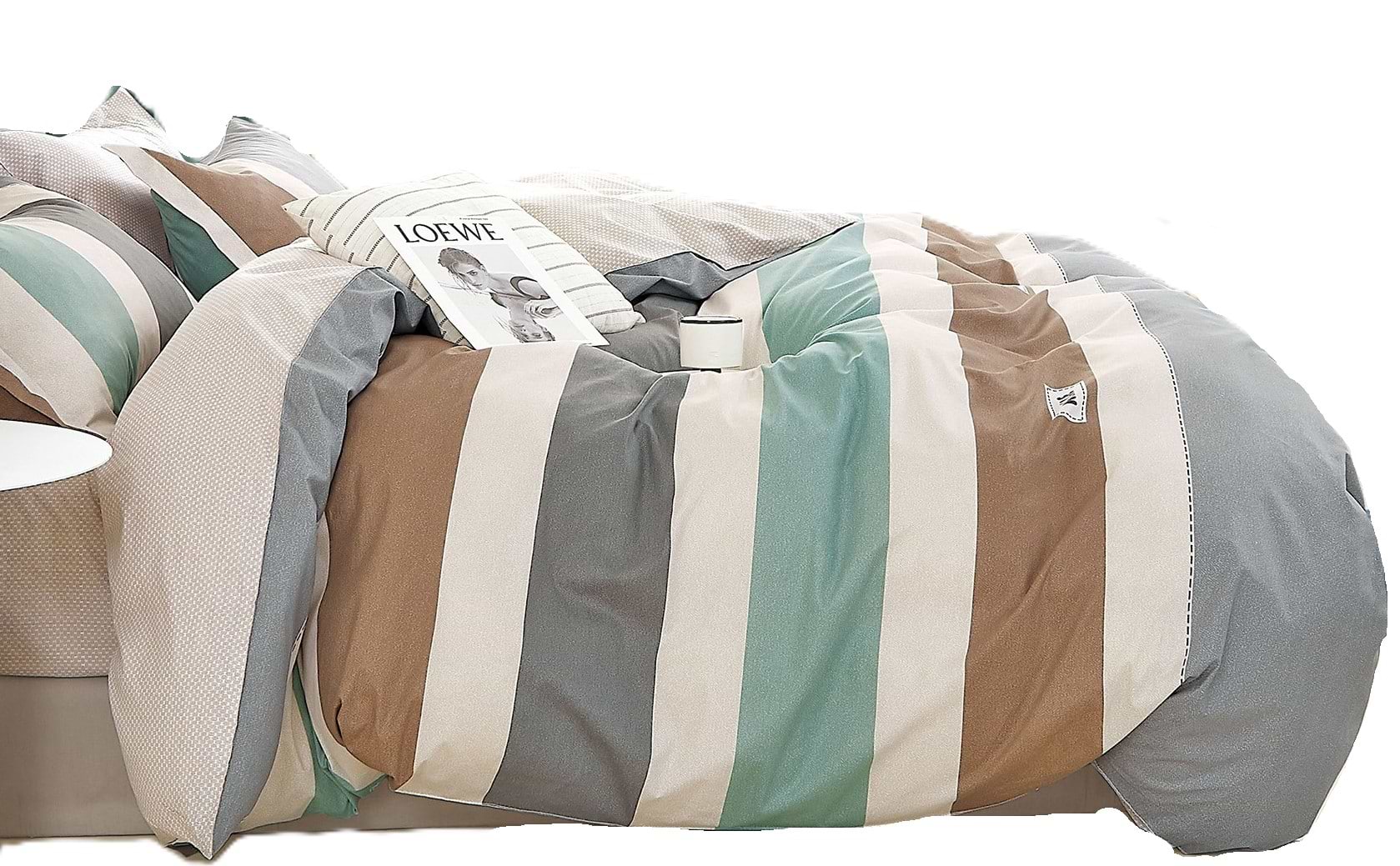 Комплект постельного белья Home Line сатин 200х220 см МАЙЯМИ (183049)