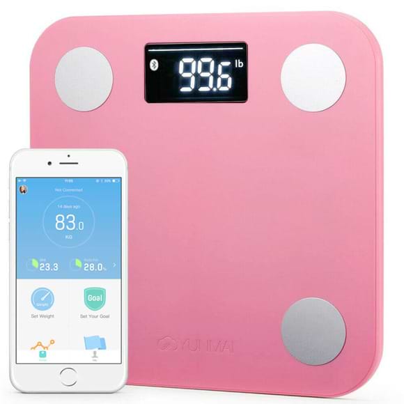 Уцінка - Ваги підлогові YUNMAI Mini Smart Scale Pink (M1501-PK) ##