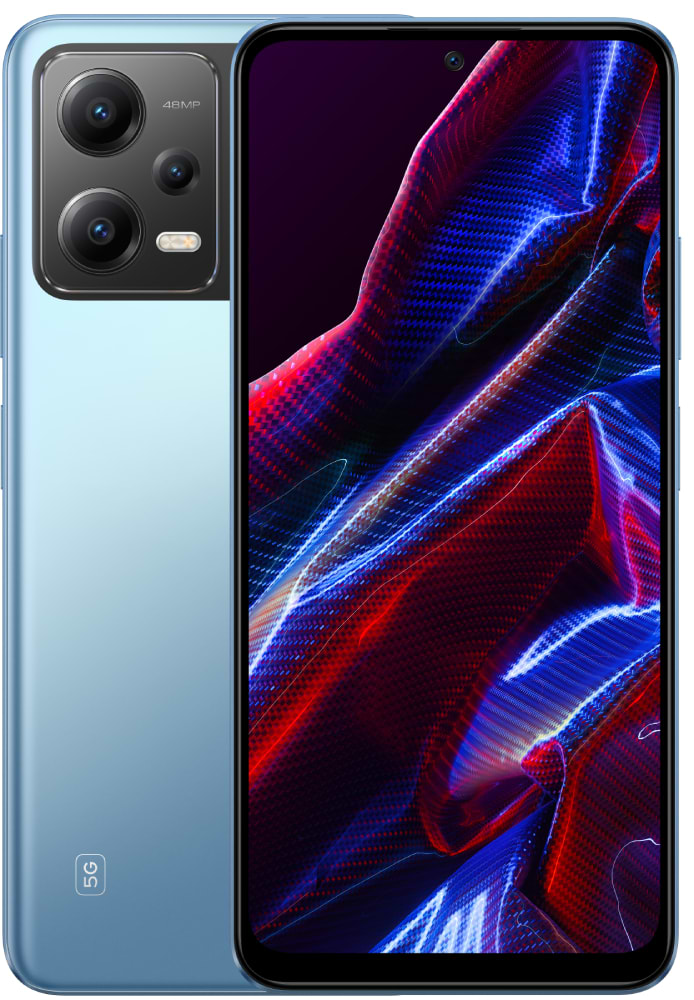Смартфон Poco X5 5G 6/128Gb Blue - Фото 1
