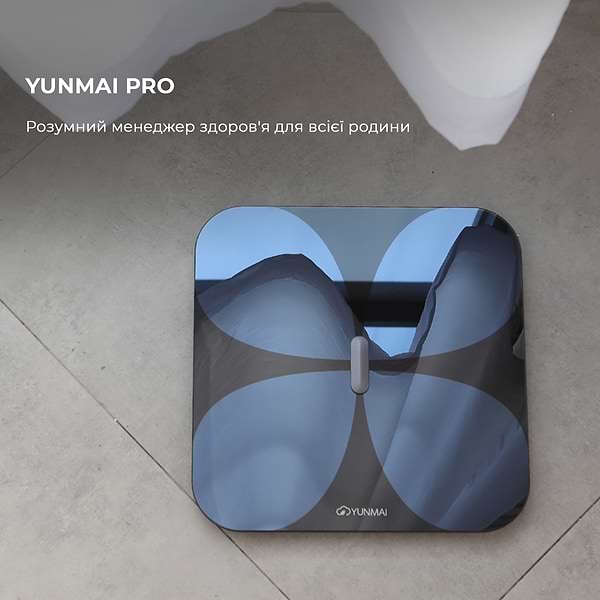 Фото - Ваги YUNMAI Pro Smart Scale Black (M1806CH-BK)
