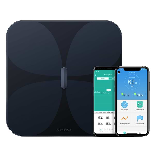 Фото - Ваги YUNMAI Pro Smart Scale Black (M1806CH-BK)