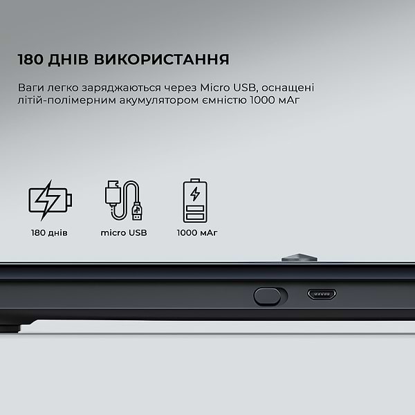 Фото - Ваги YUNMAI Pro Smart Scale Black (M1806CH-BK)