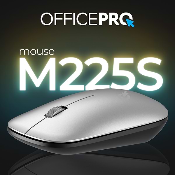 Фото - Миша бездротова OfficePro Silent Click Wireless Silver (M225S)