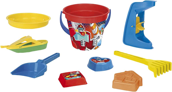 Фото - Набор для игры в песочнице Wader 9 эл. Трансформеры Hasbro (76335)