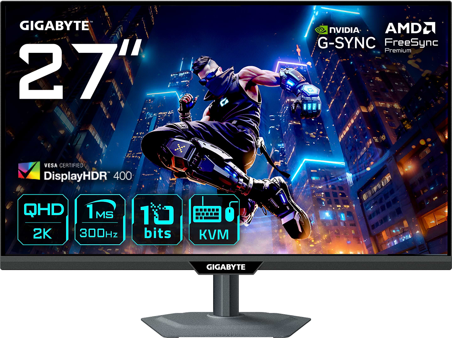 Монітор ігровий Gigabyte M27Q3 Gaming Monitor - Фото 1