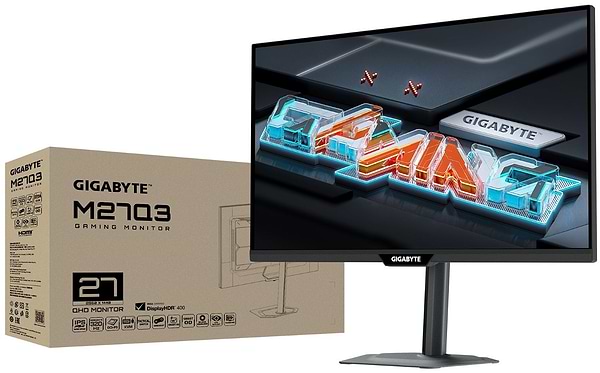 Фото - Монітор ігровий Gigabyte M27Q3 Gaming Monitor