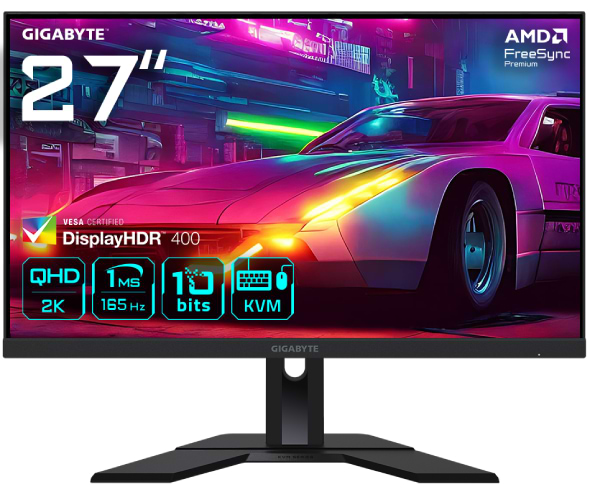 Фото - Монітор ігровий Gigabyte M27Q Gaming Фото - Монітор ігровий Gigabyte M27Q Gaming