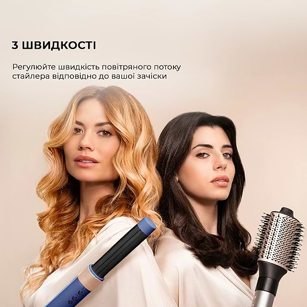 Фото - Стайлер Cecotec Bamba CeramicCare AirGlam Blue (CCTC-03466)