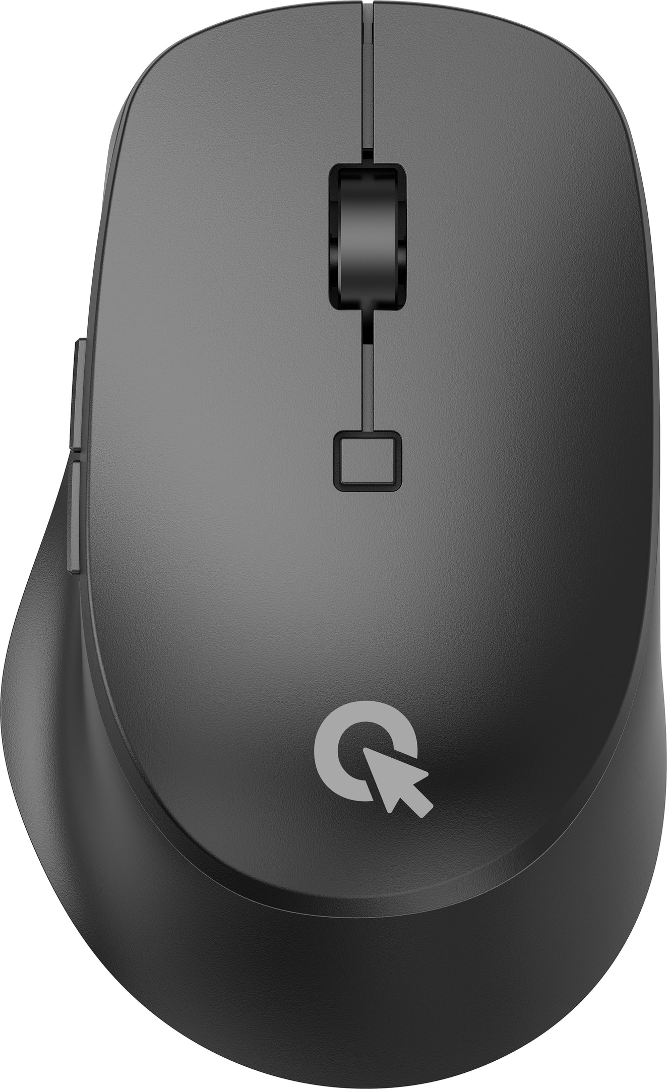 Мышь беспроводная OfficePro Silent Click Ergonomic Wireless Black (M305B) - Фото 1
