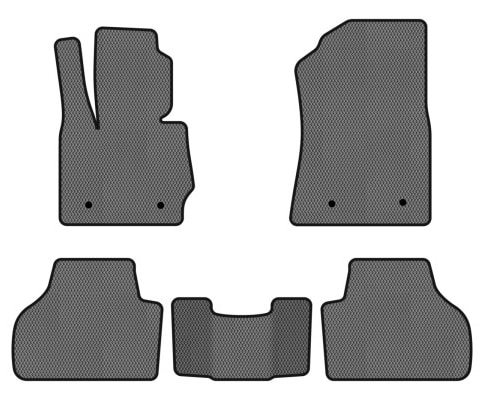 EVA килимки в салон авто EVAtech для X3 (F25) BMW 2010-2017 2 покоління SUV USA BM31393C5BW4RGB