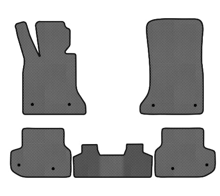 EVA коврики в салон авто EVAtech для 5 Series (F10) RWD Restyling BMW 2013-2017 6 поколение Sedan EUBM31674C5BW8RGB