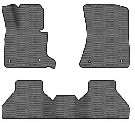 EVA килимки в салон авто EVAtech для X5 (E70) (open threshold) BMW 2006-2013 2 покоління SUV EU (BM325ZD3BW4RGB)