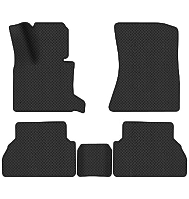 EVA коврики в салон авто EVAtech для X5 (E70) (closed threshold) BMW 2006-2013 2 поколение SUV USA (BM33436CD5BM4RBB)