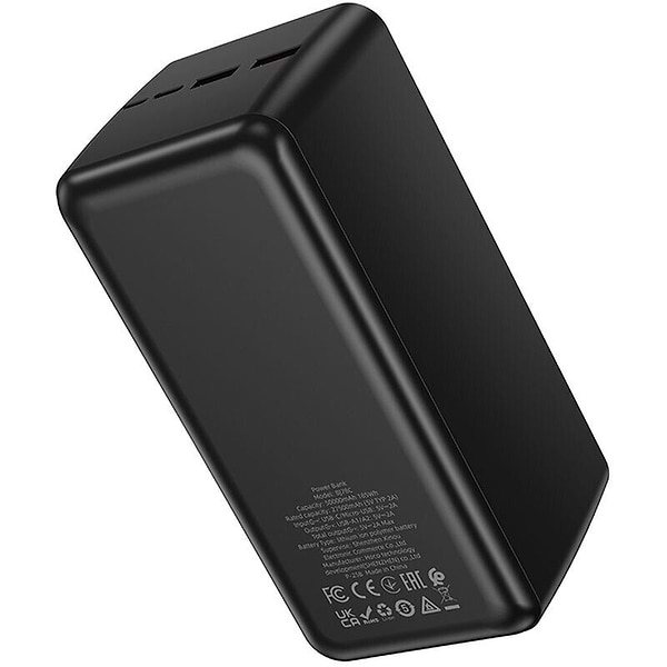 Фото - Батарея мобильная BOROFONE BJ80C Clever PD20W + QC22.5W 50000 mAh Black (714875)