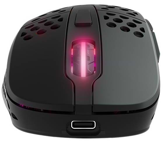Фото - Мышь беспроводная игровая Xtrfy M4 WL/USB-A RGB Black (M4W-RGB-BLACK)
