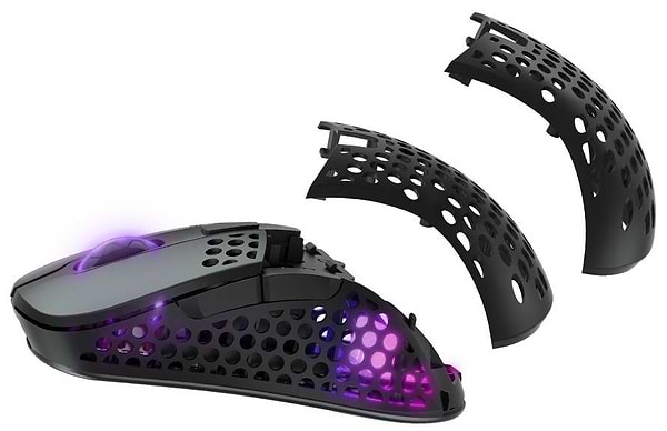 Фото - Мышь беспроводная игровая Xtrfy M4 WL/USB-A RGB Black (M4W-RGB-BLACK)