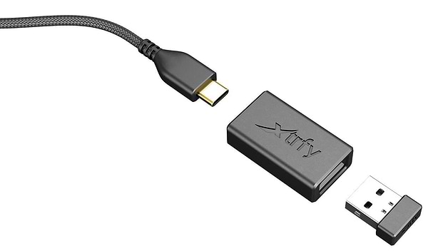 Фото - Мышь беспроводная игровая Xtrfy M4 WL/USB-A RGB Black (M4W-RGB-BLACK)