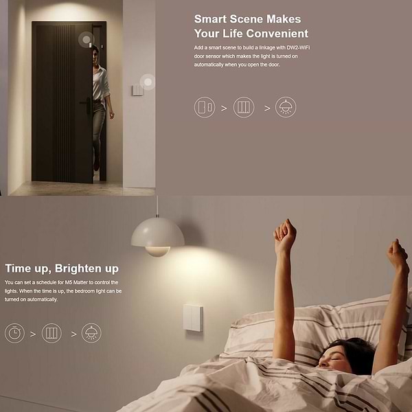 Фото - Встроенный выключатель Sonoff M5-2C-80W