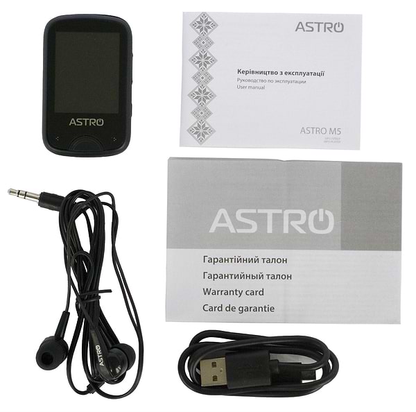 Фото - MP3 плеер Astro M5 Black