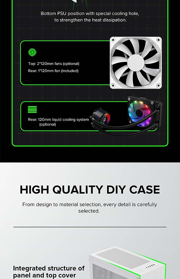 Фото - Корпус Gamemax M60 White без БЖ