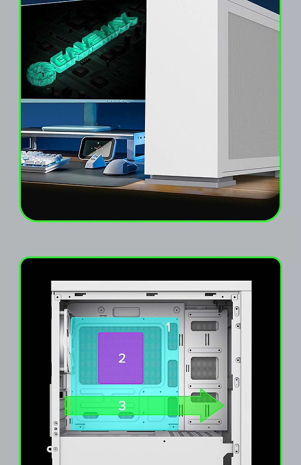 Фото - Корпус Gamemax M60 White без БЖ