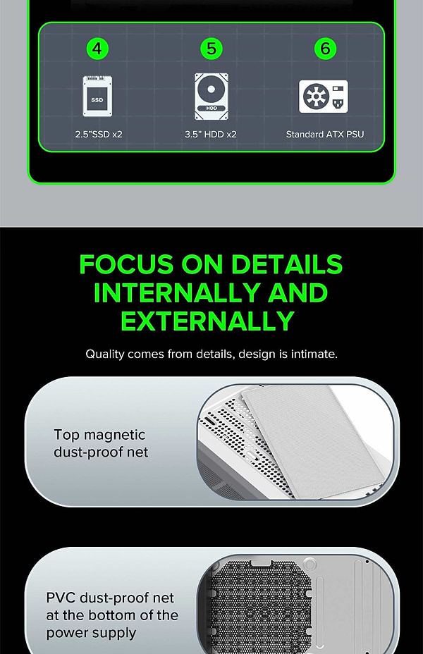 Фото - Корпус Gamemax M60 White без БЖ