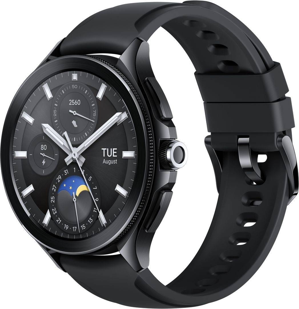 Смарт-часы Xiaomi Watch 2 Pro Bluetooth Black Case with Black Fluororubber Strap (BHR7211GL) - Фото 1