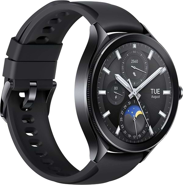Фото - Смарт-годинник Xiaomi Watch 2 Pro Bluetooth Black Case with Black Fluororubber Strap (BHR7211GL)