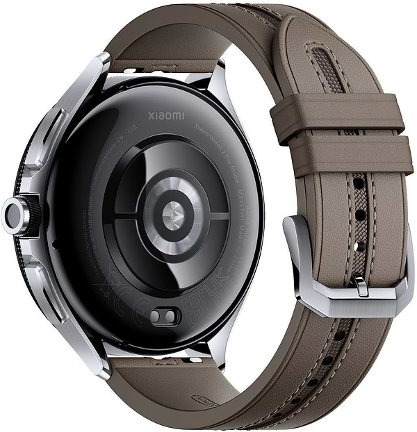 Фото - Смарт-годинник Xiaomi Watch 2 Pro Bluetooth Silver Case with Brown Leather Strap (BHR7216GL)