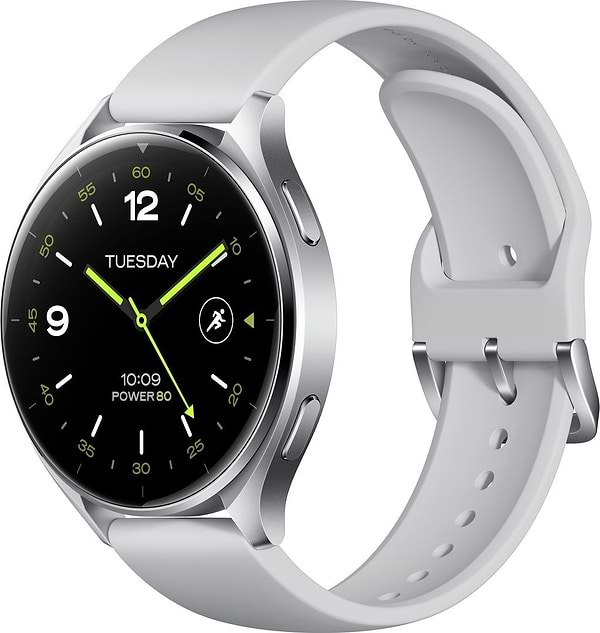 Фото - Смарт-часы Xiaomi Watch 2 Sliver Case With Gray TPU Strap