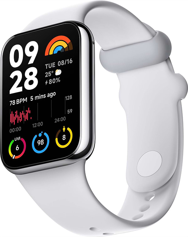 Фото - Фітнес-браслет Xiaomi Smart Band 8 Pro Light Grey (BHR8007GL)