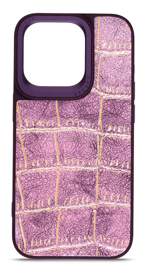 Чехол для смартфона Harder Crocosaur for Apple iPhone 15 Pro Purple (ARM76704) - Фото 1